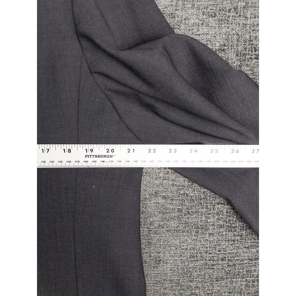 Brooks Brothers 346 Blazer Mens 41L Gray 2 Button Stretch‎ Business Academia